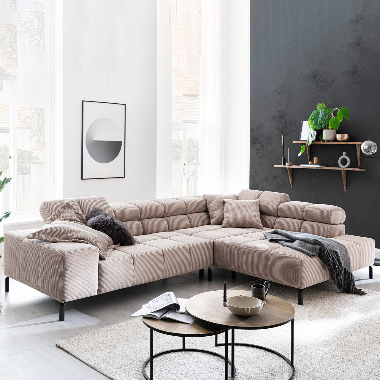 Cord Ecksofa TL 1524 