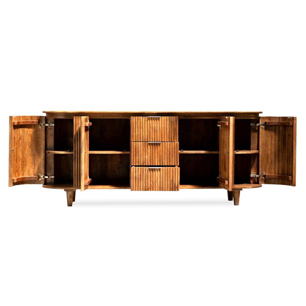 Wooden Art Sideboard Mangoholz