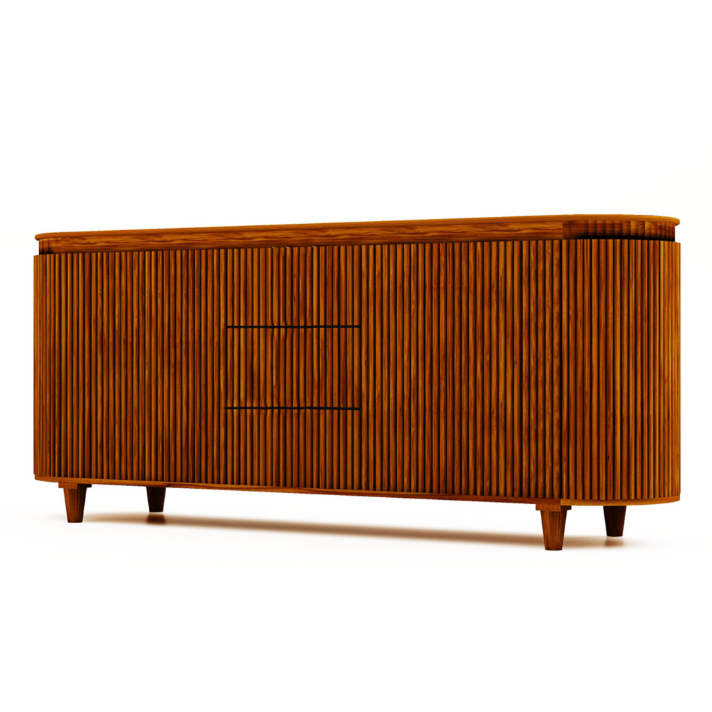 Wooden Art Sideboard Mangoholz