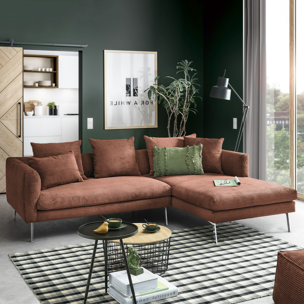 Cord Ecksofa Avola