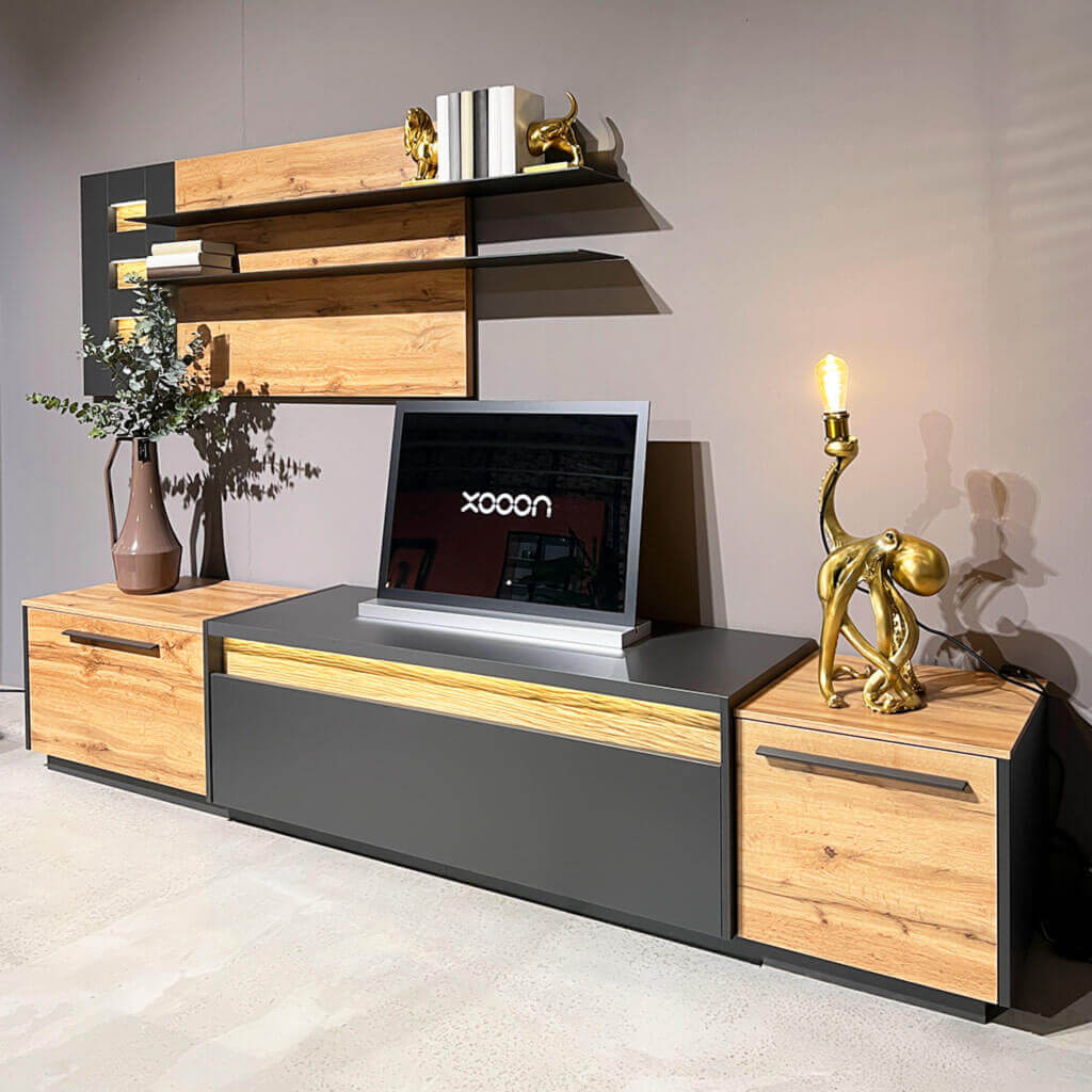 Die Hausmarke Wohnwand Light Line 10