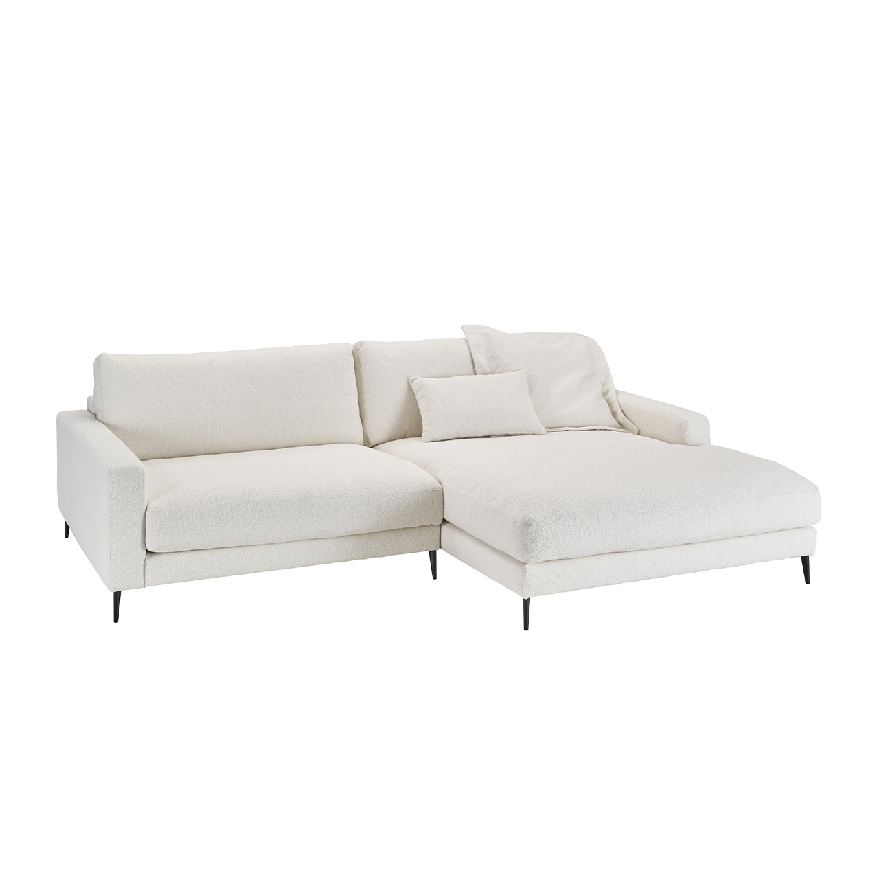 Bouclé Ecksofa TL 2289