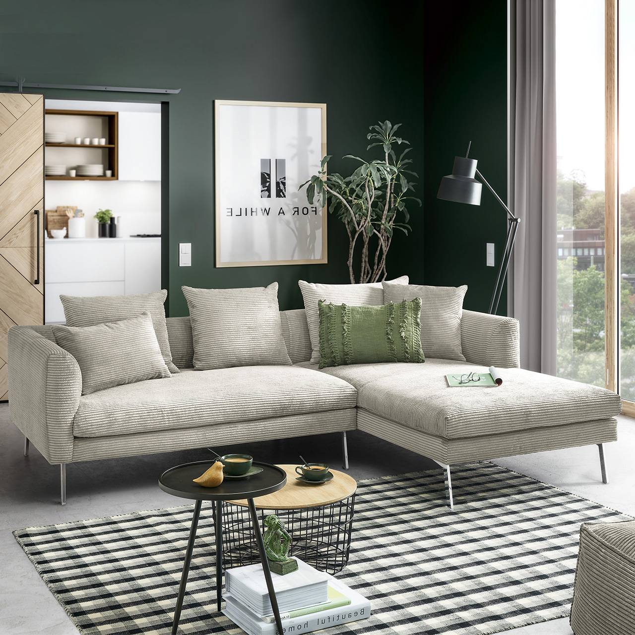 Cord Ecksofa Avola