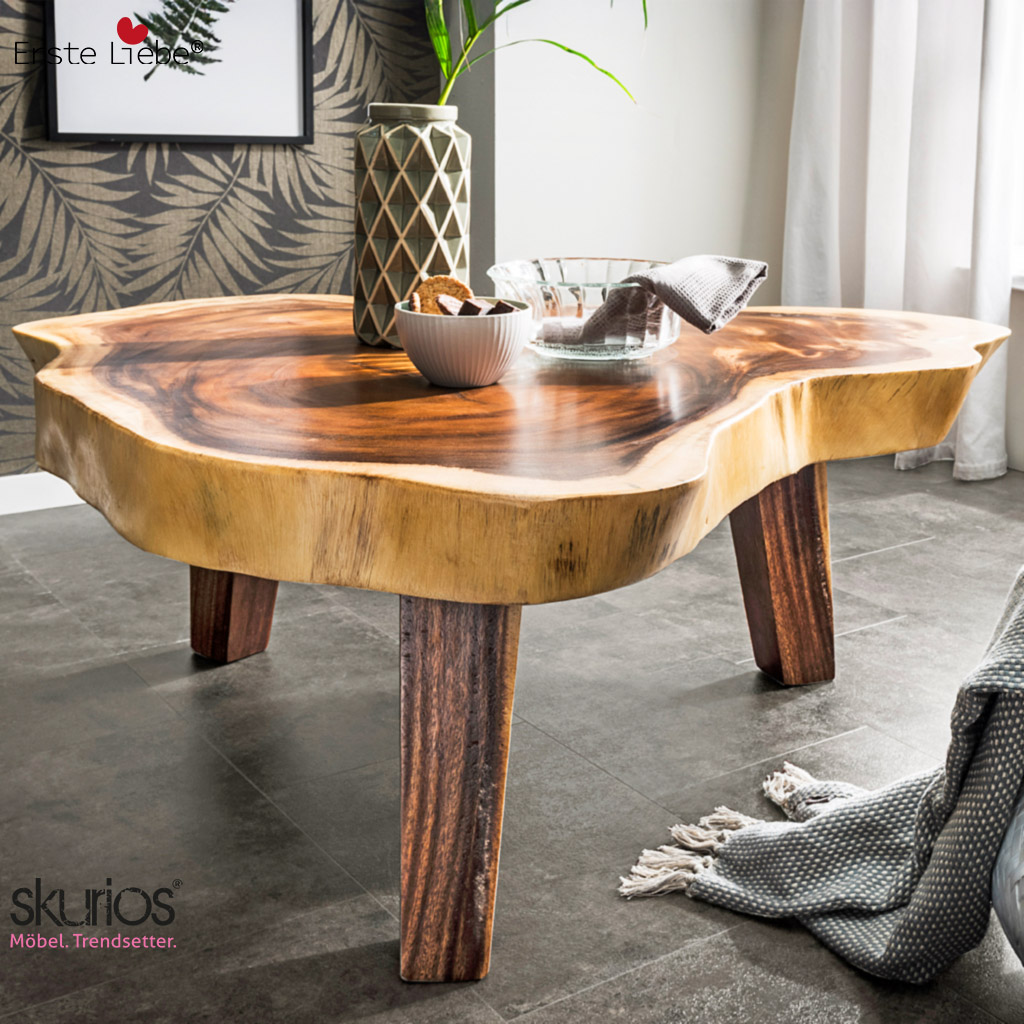 Erste Liebe Möbel Couchtisch aus Suarholz massiv Erste Liebe Möbel Couchtisch aus Suarholz massiv