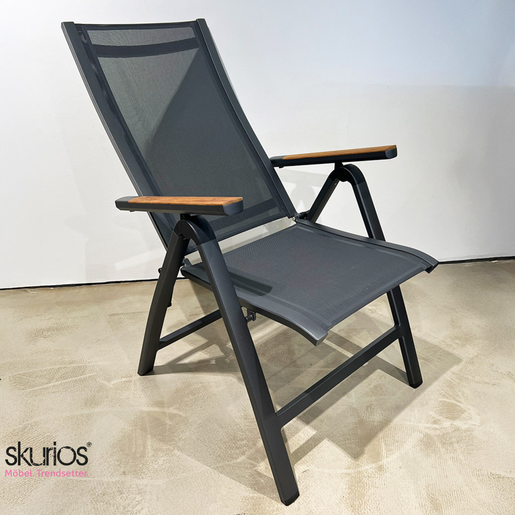 Zebra Klappsessel Fly 6230 Metall/Teak Zebra Klappsessel Fly 6230 Metall/Teak