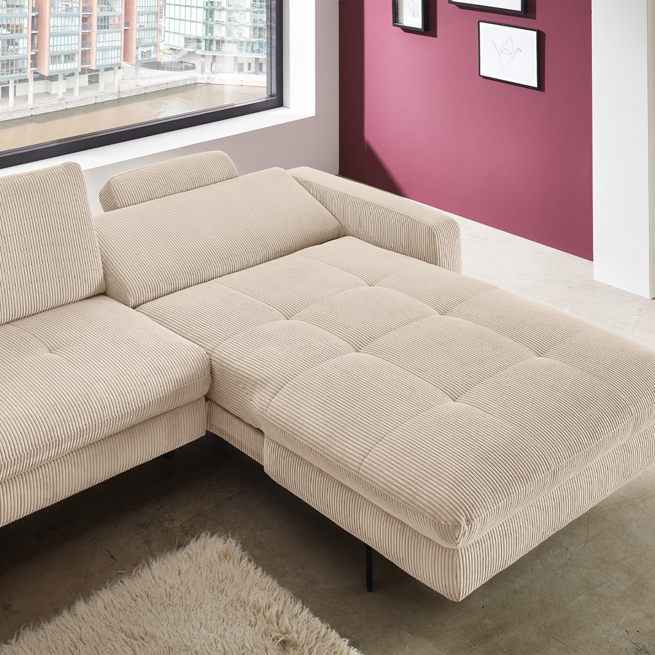 Cord Ecksofa SK 5014