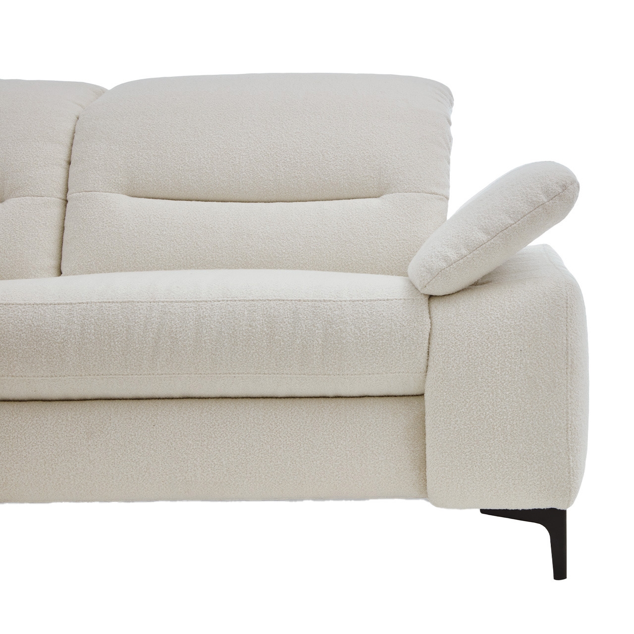 Bouclé Ecksofa 2602