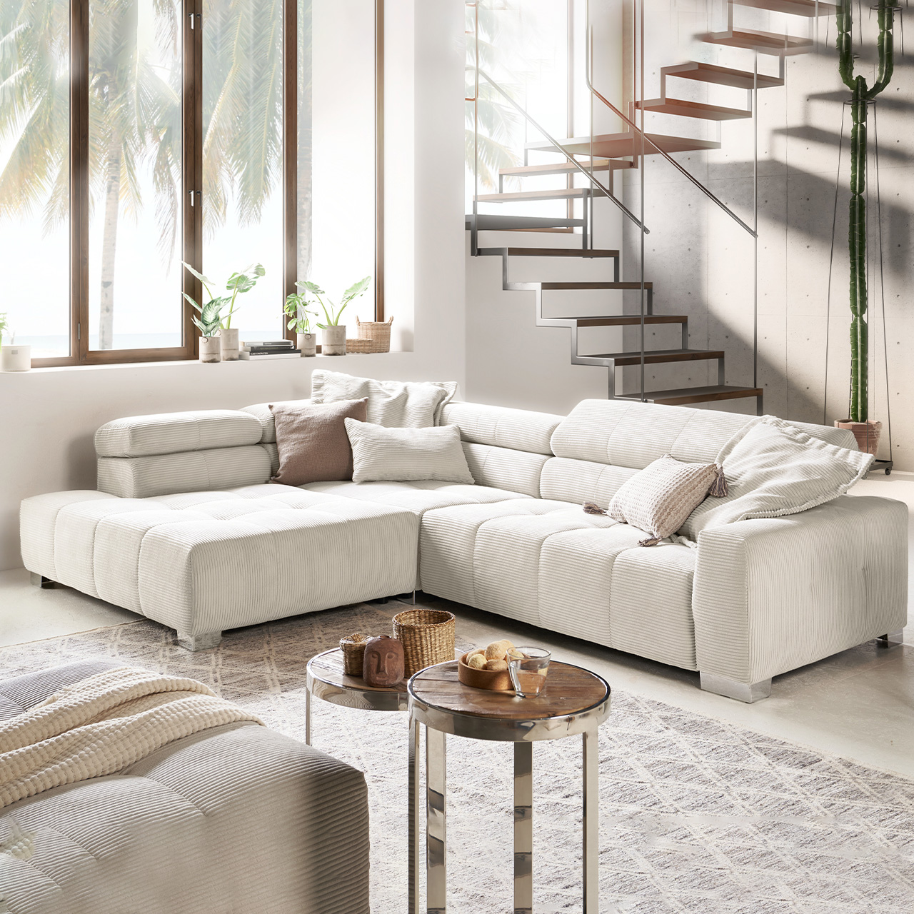 Cord Ecksofa Dean