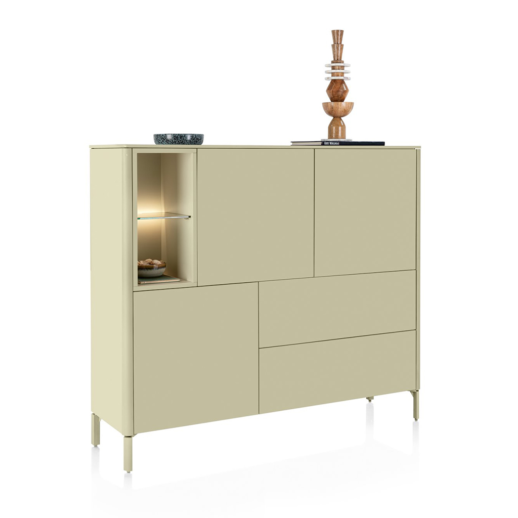 xooon Highboard Trentino Olive