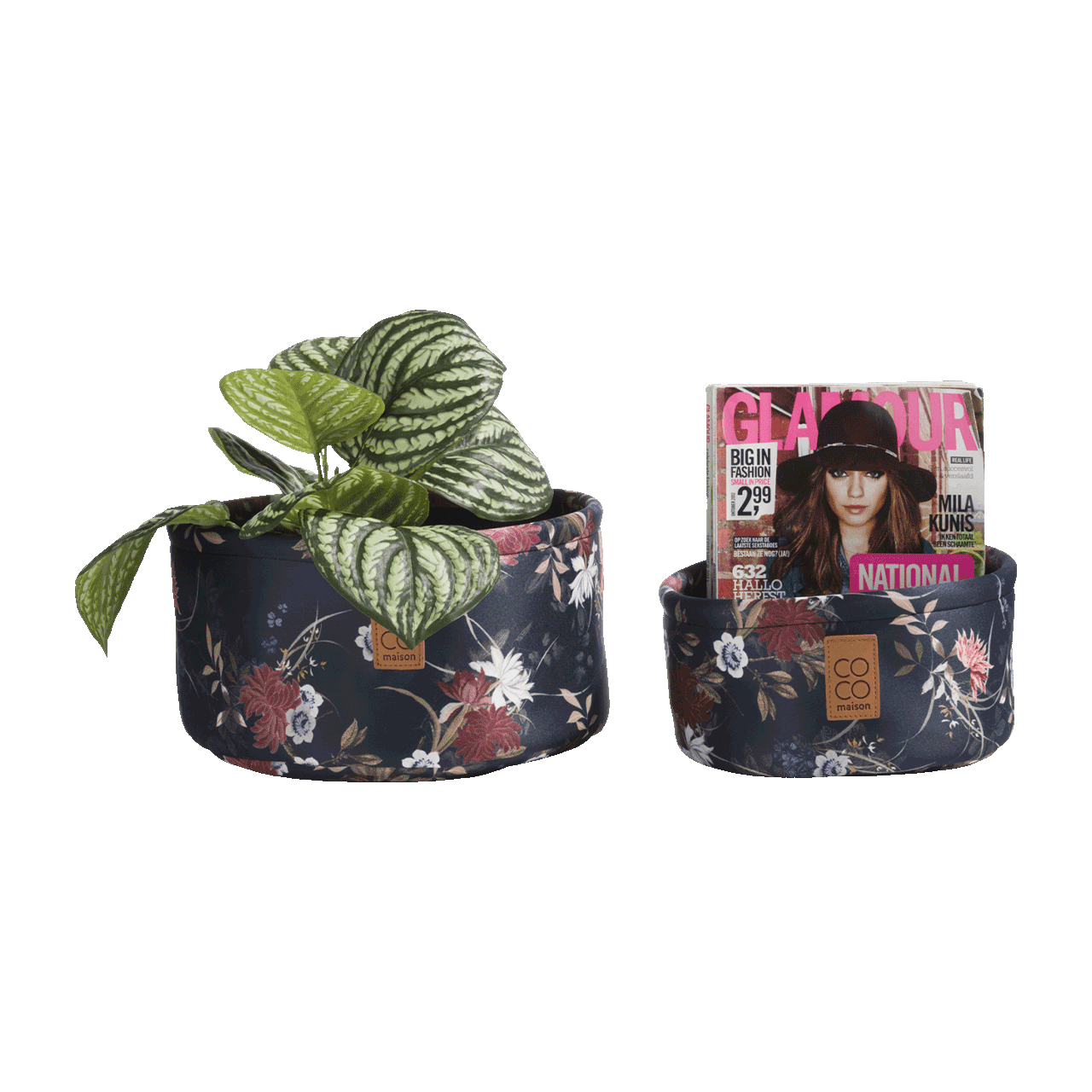 COCO maison Körbe Blumendruck