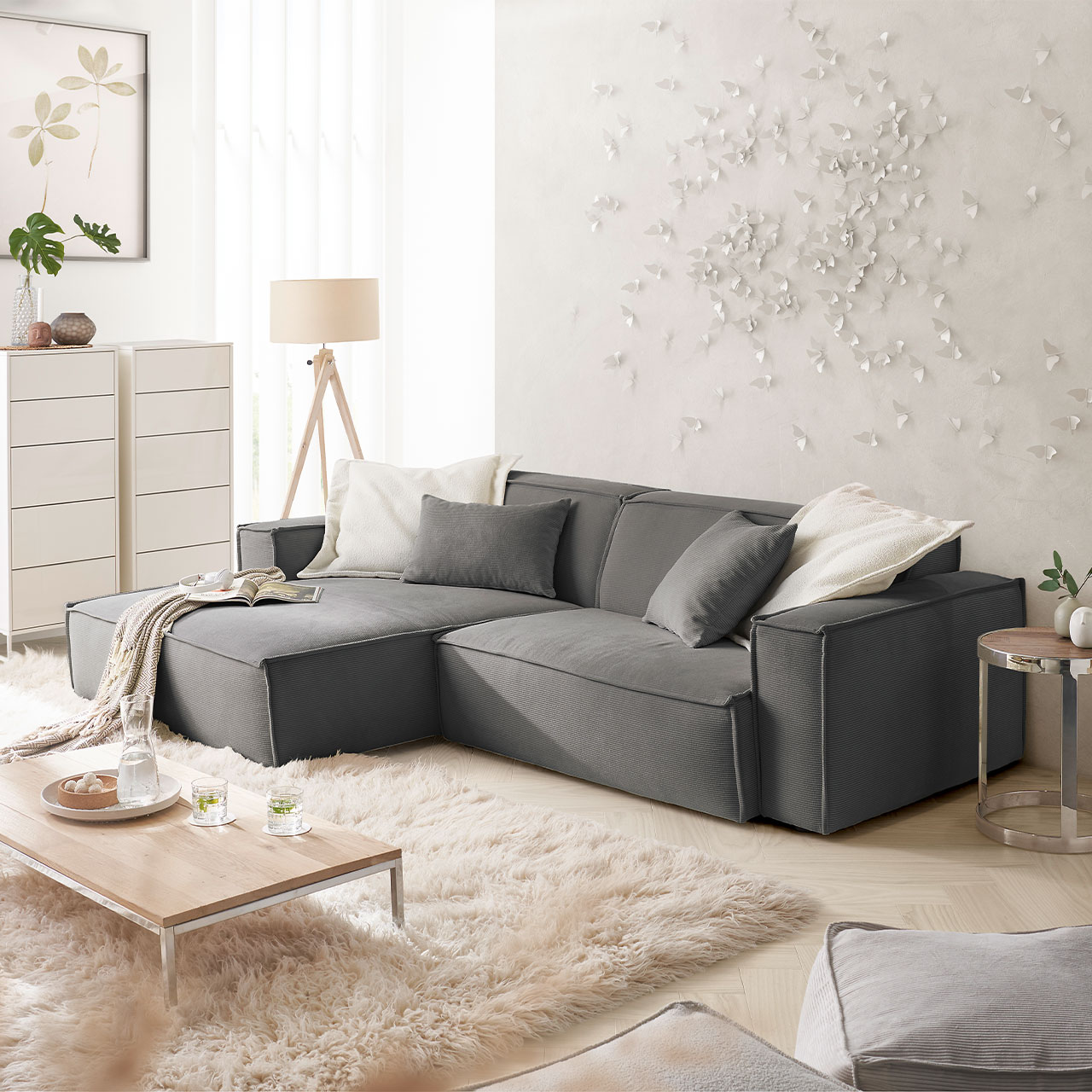 3C Candy Cord Ecksofa Upper East 3C Candy Cord Ecksofa Upper East