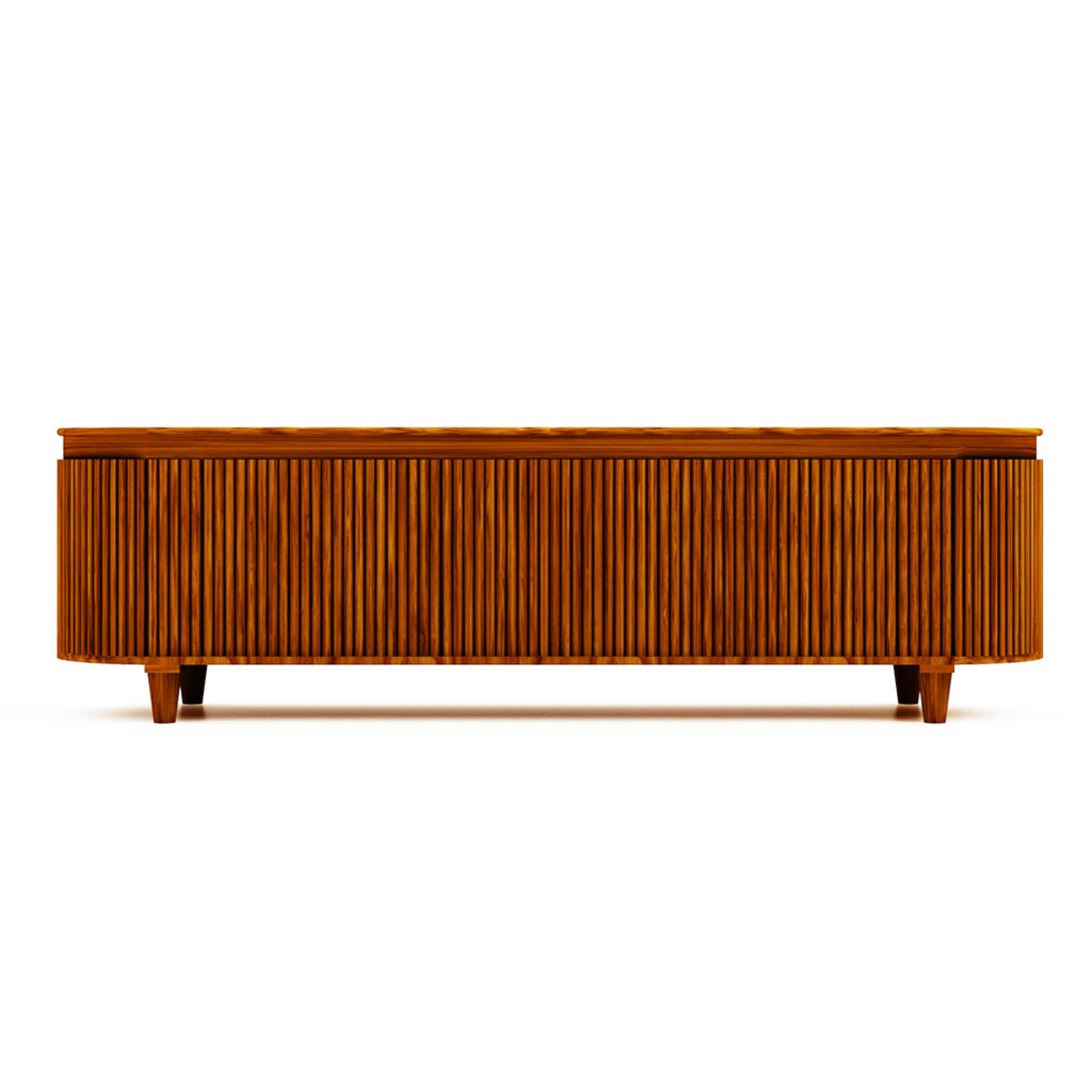 Wooden Art TV-Schrank Mangoholz