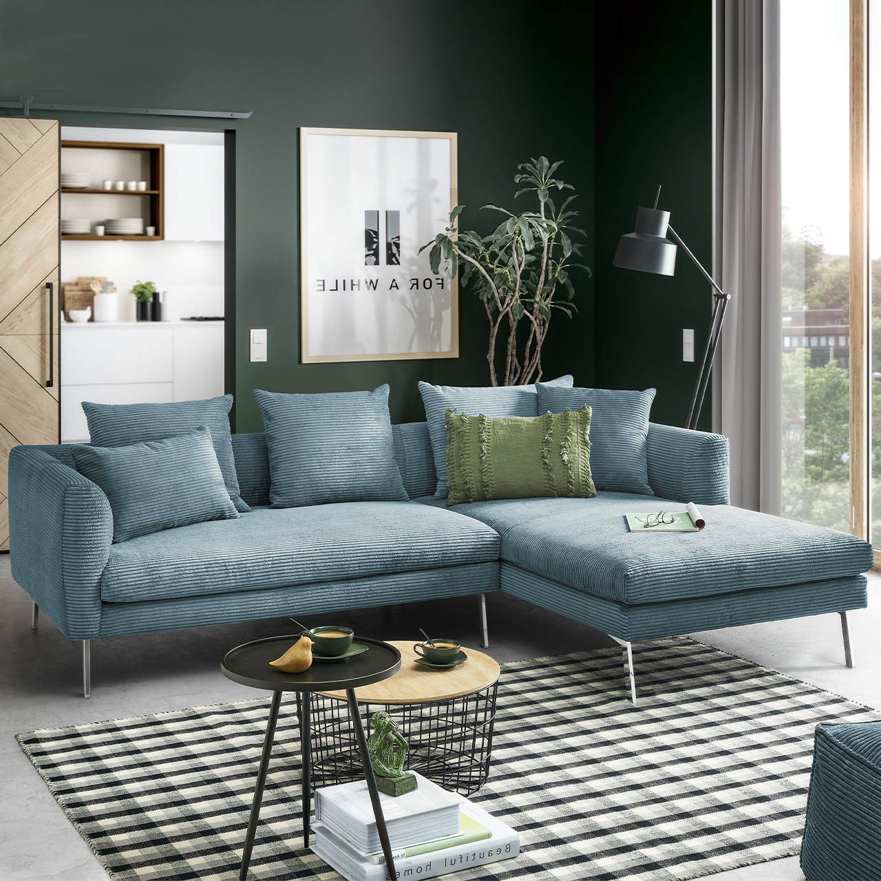 Cord Ecksofa Avola