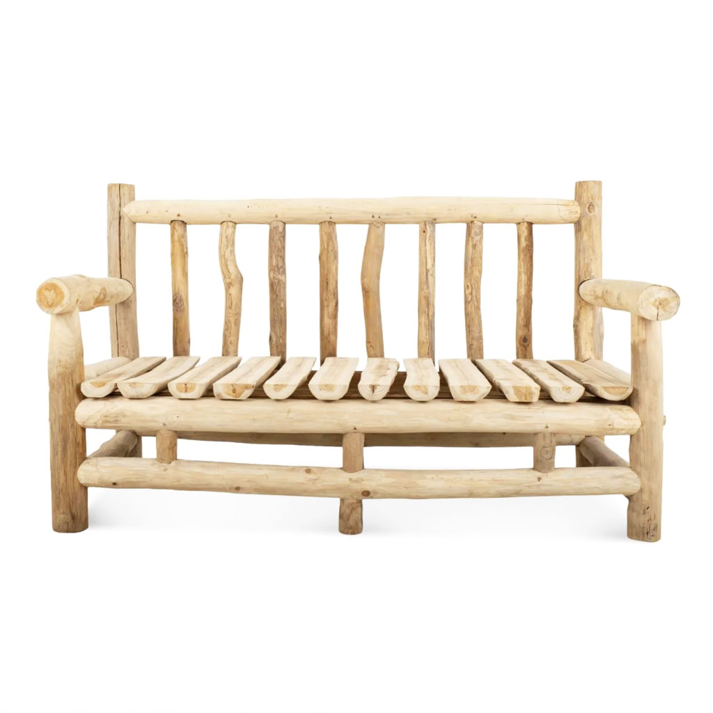 Erste Liebe Möbel Gartenbank Holz massiv Boho