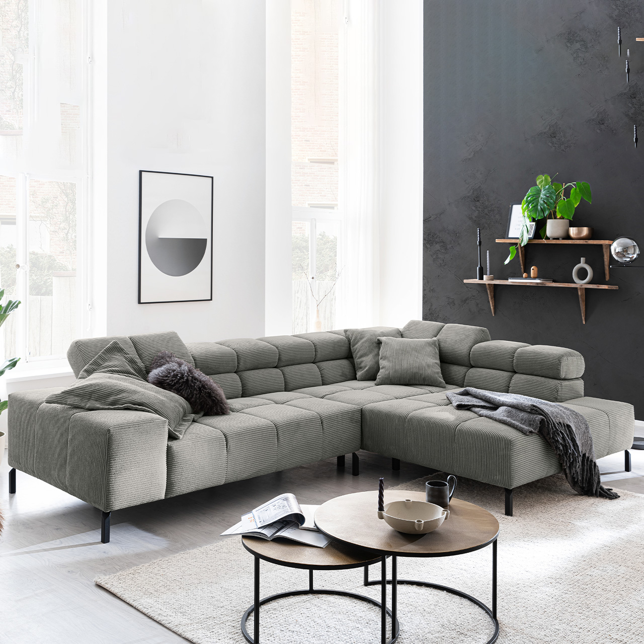 Cord Ecksofa TL 1524 