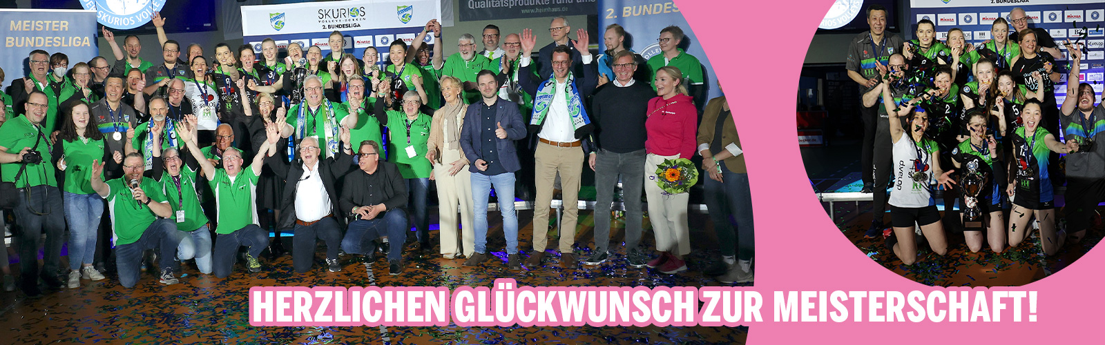 Herzlichen Glückwunsch zur Meisterschaft!