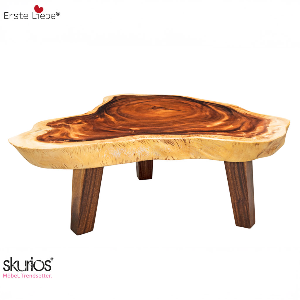 Erste Liebe Möbel Couchtisch aus Suarholz massiv