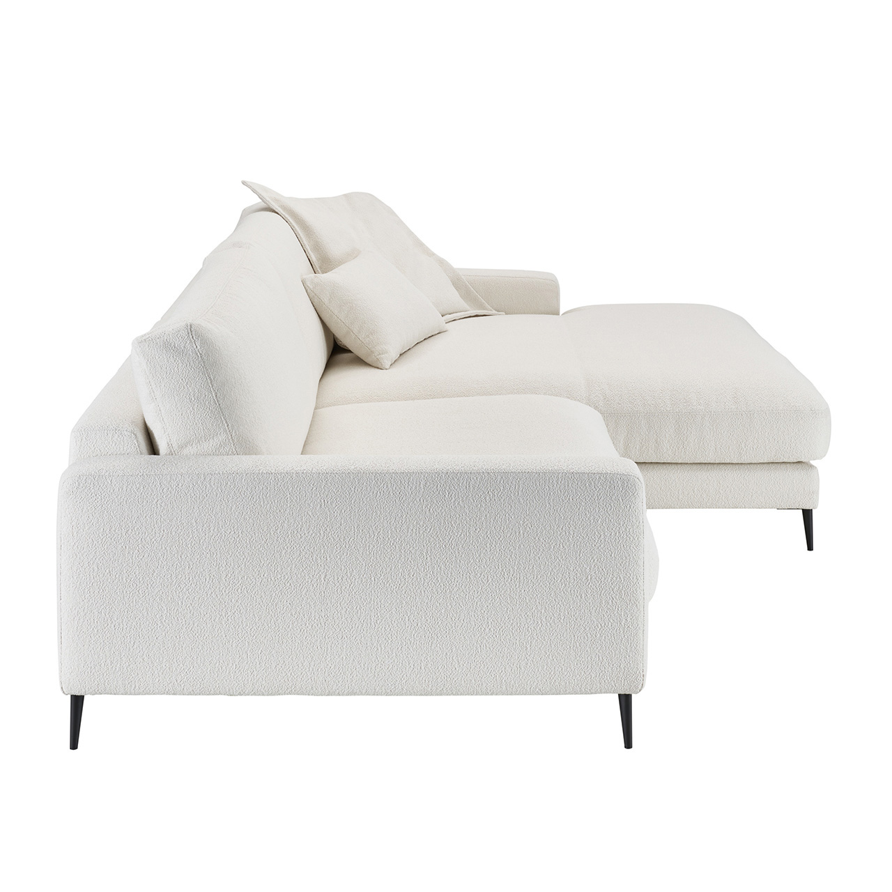 Bouclé Ecksofa TL 2289