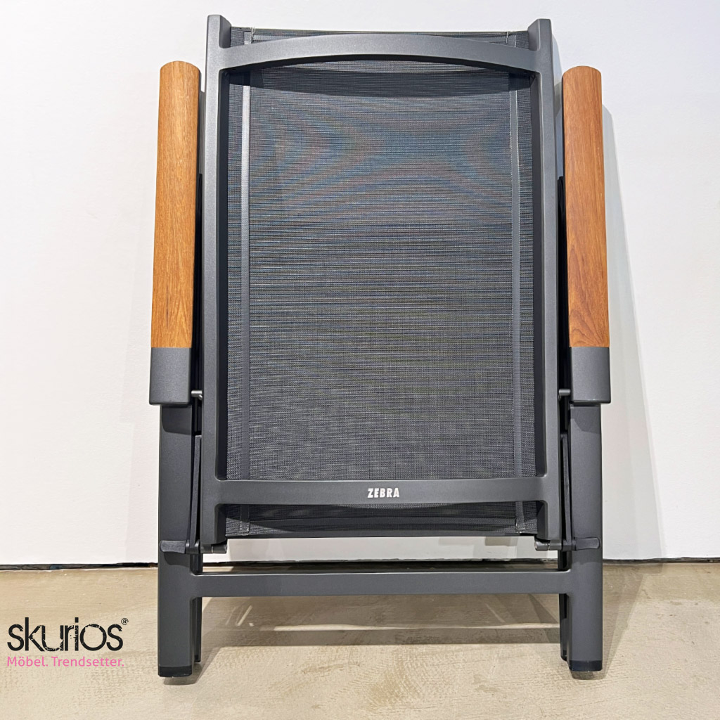 Zebra Klappsessel Fly 6230 Metall/Teak Zebra Klappsessel Fly 6230 Metall/Teak