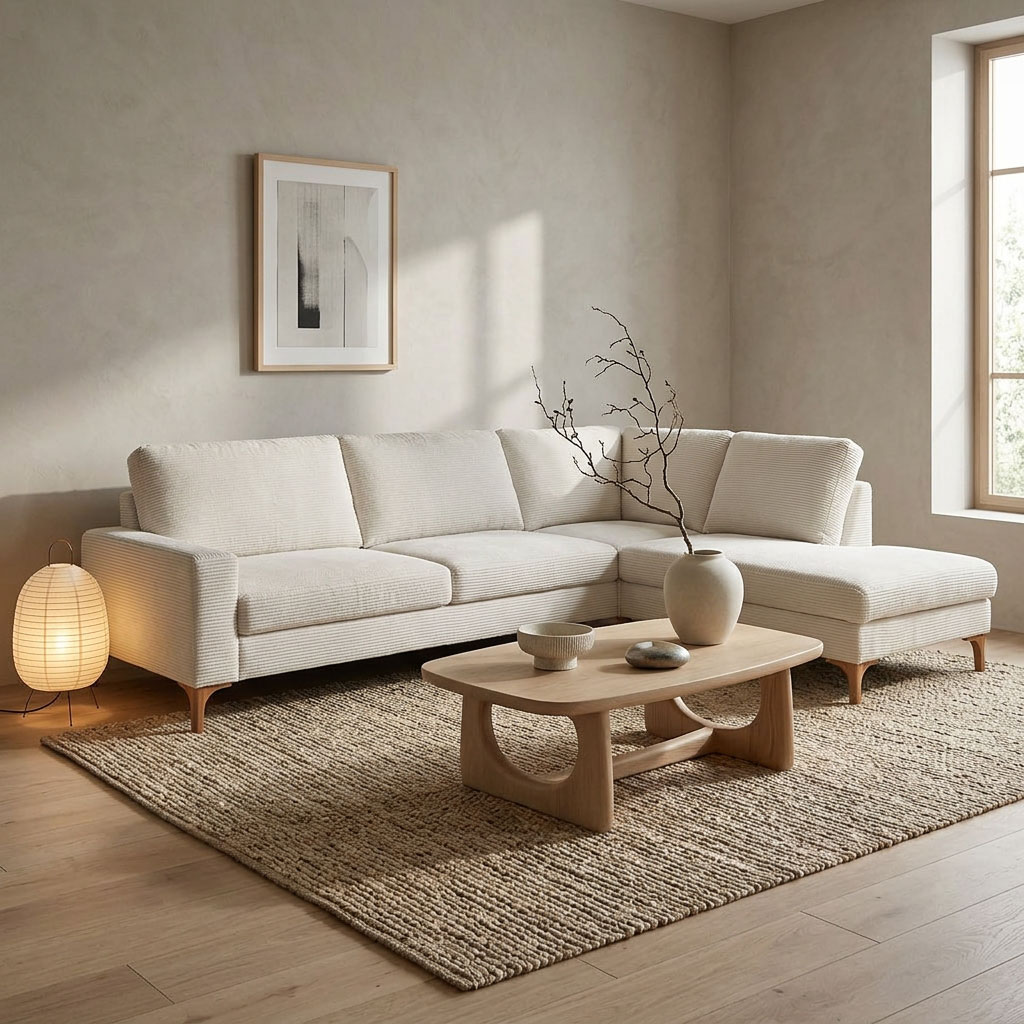 Cord Ecksofa TL 1360