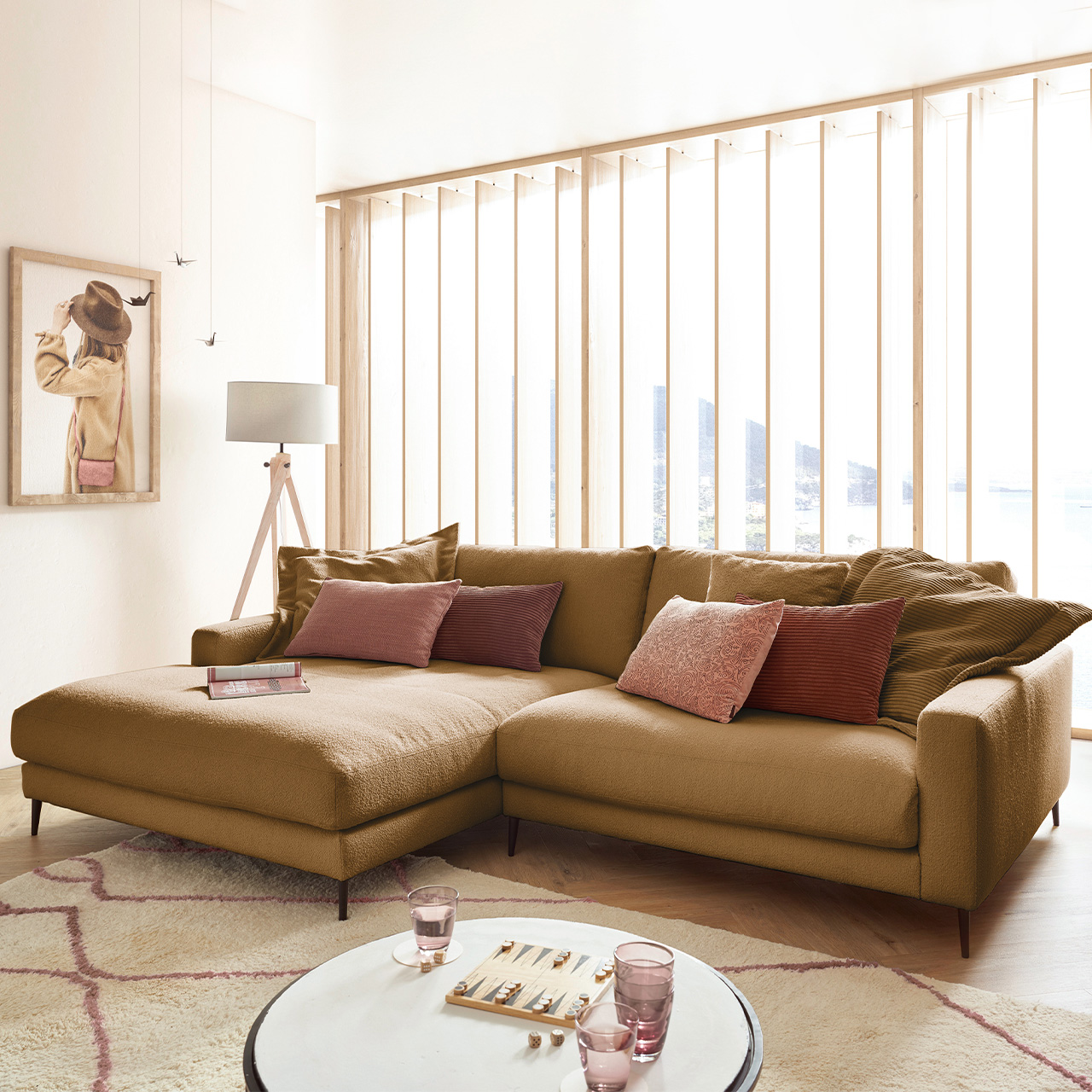 Bouclé Ecksofa TL 2289 Bouclé Ecksofa TL 2289