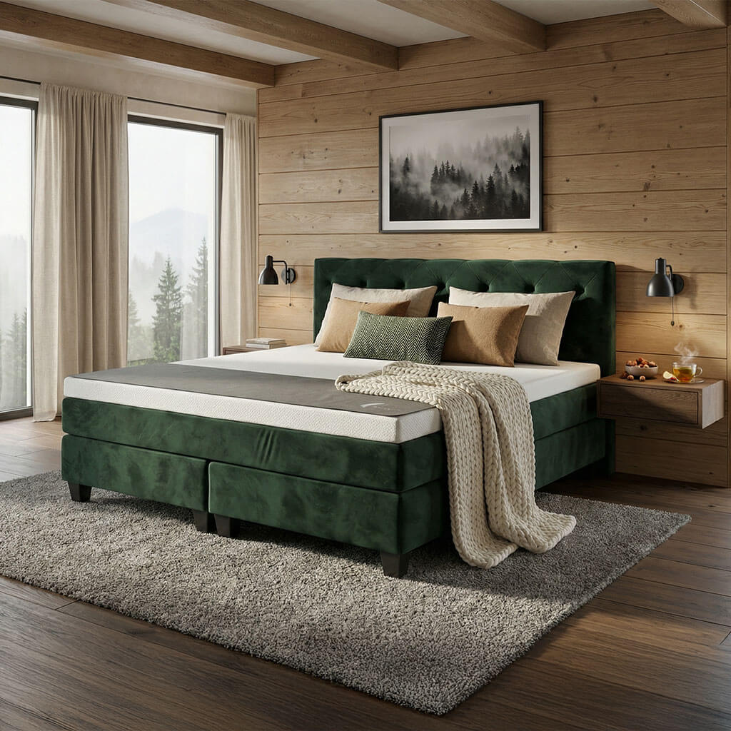 Karlskrona Boxspringbett Premium Familie