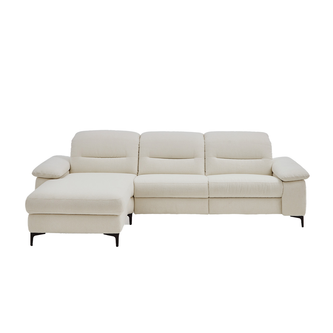 Bouclé Ecksofa 2602