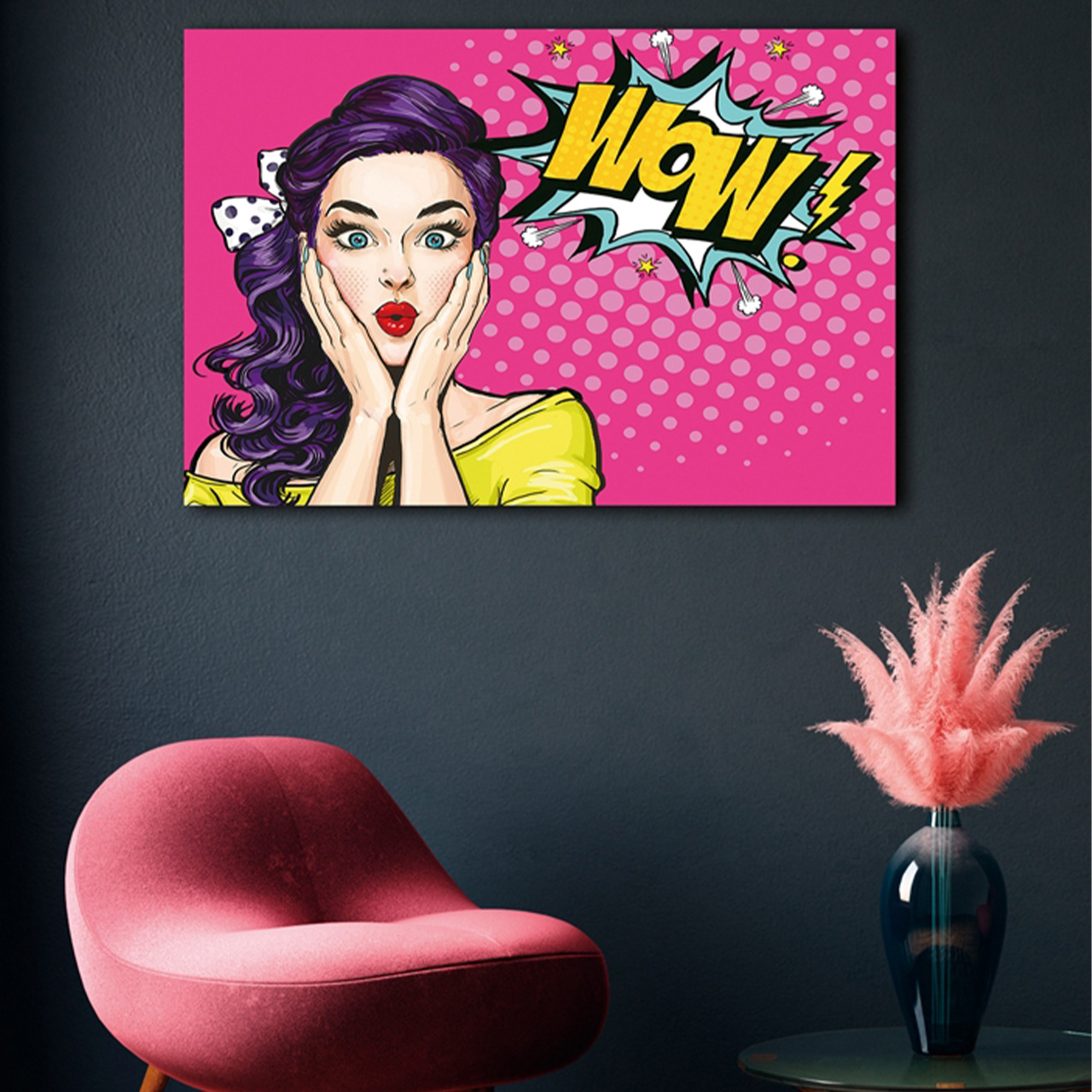 Imageland Bild Pop Art WOW