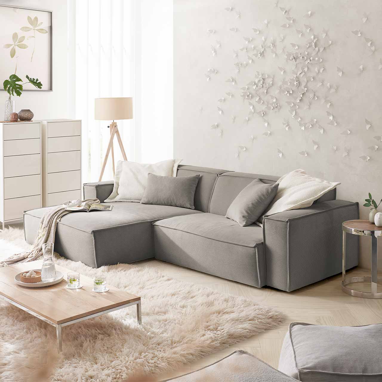 3C Candy Cord Ecksofa Upper East 3C Candy Cord Ecksofa Upper East