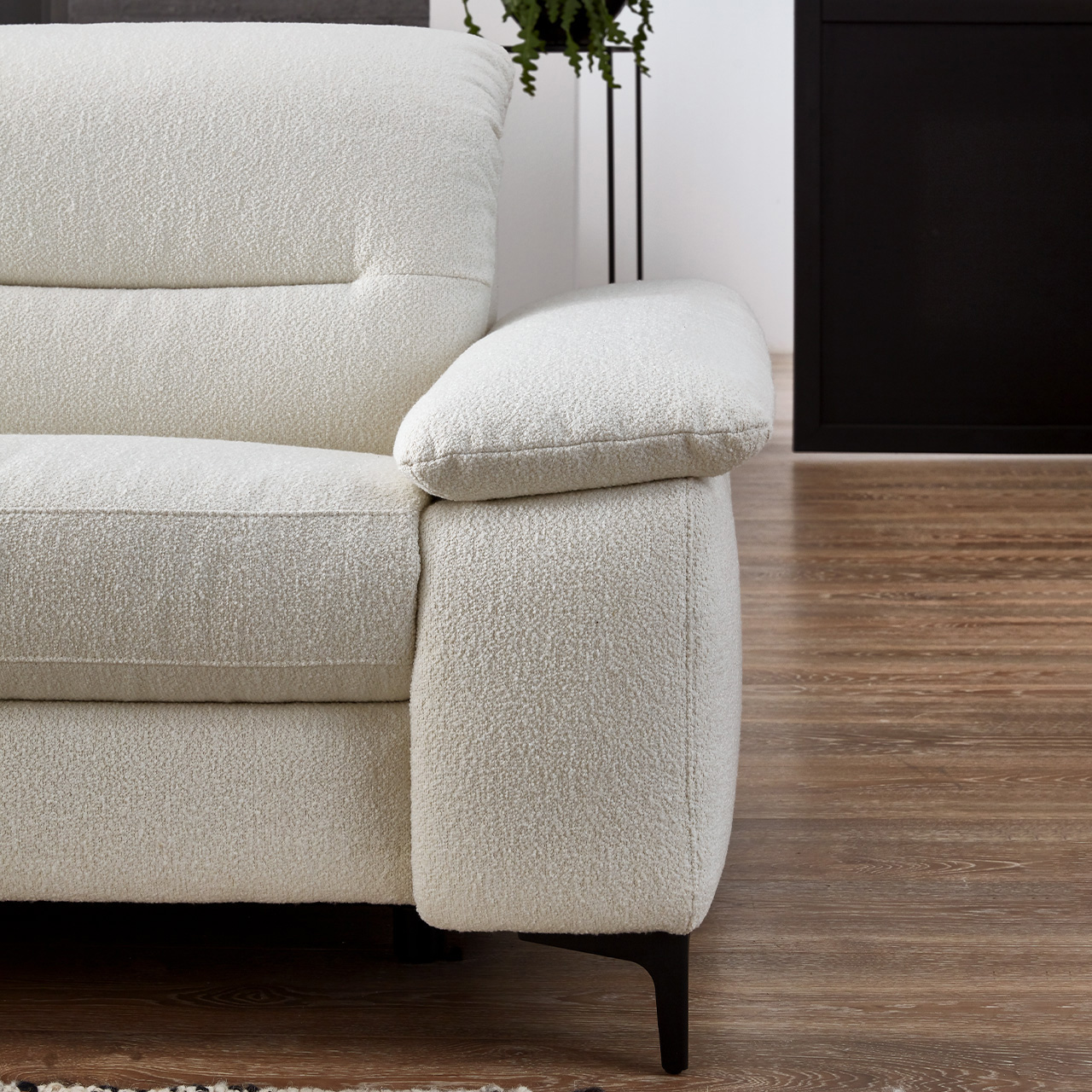 Bouclé Ecksofa 2602