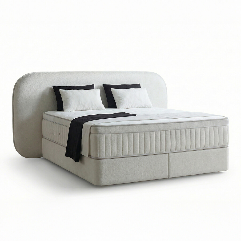 Boxspringbett Berta mit Bettkasten