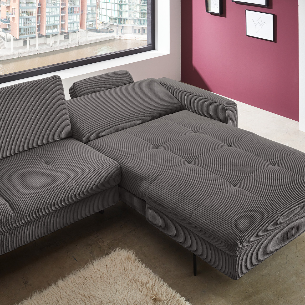 Cord Ecksofa SK 5014