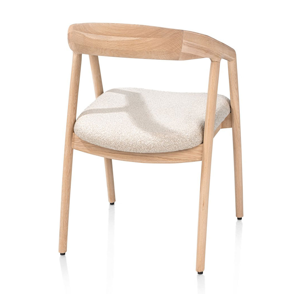 xooon Bouclé Armlehnstuhl Dante