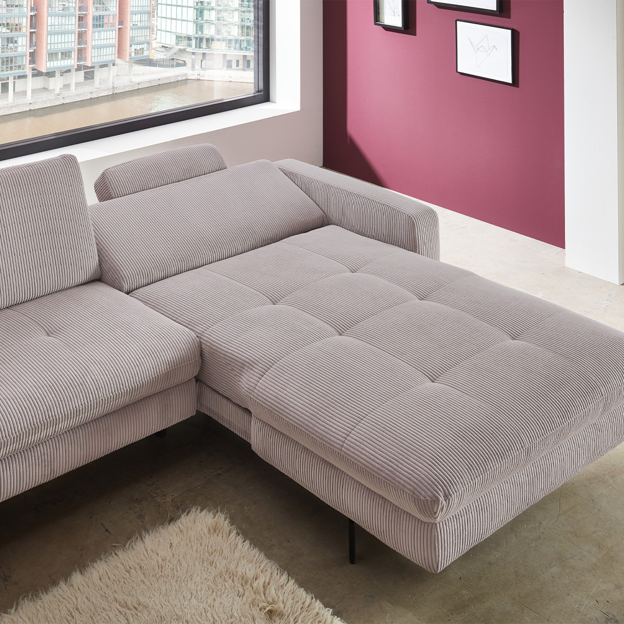 Cord Ecksofa SK 5014