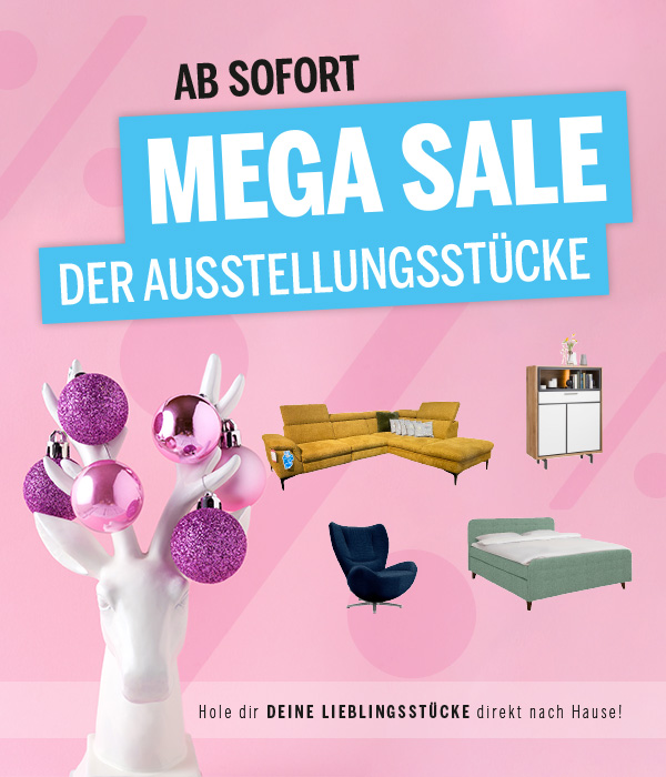 Großer Räumungsverkauf der Ausstellungstücke