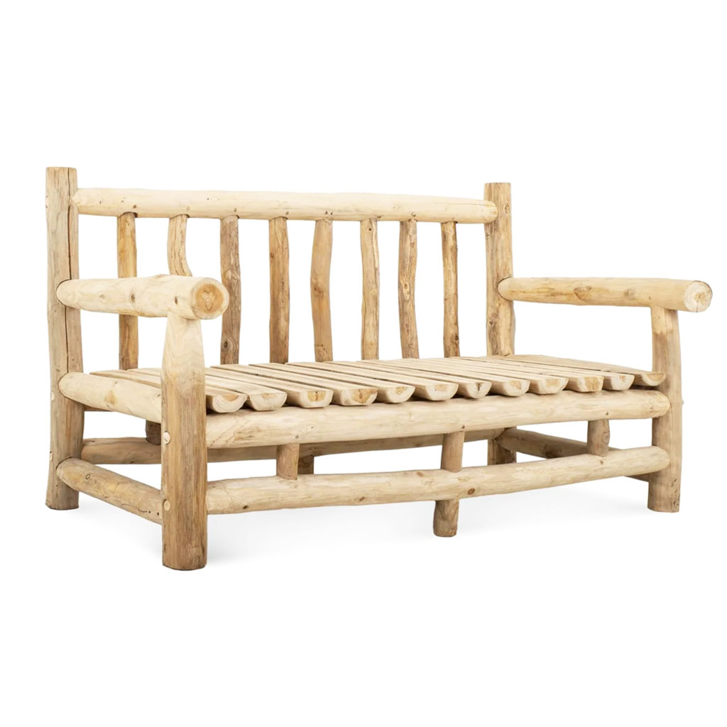 Erste Liebe Möbel Gartenbank Holz massiv Boho