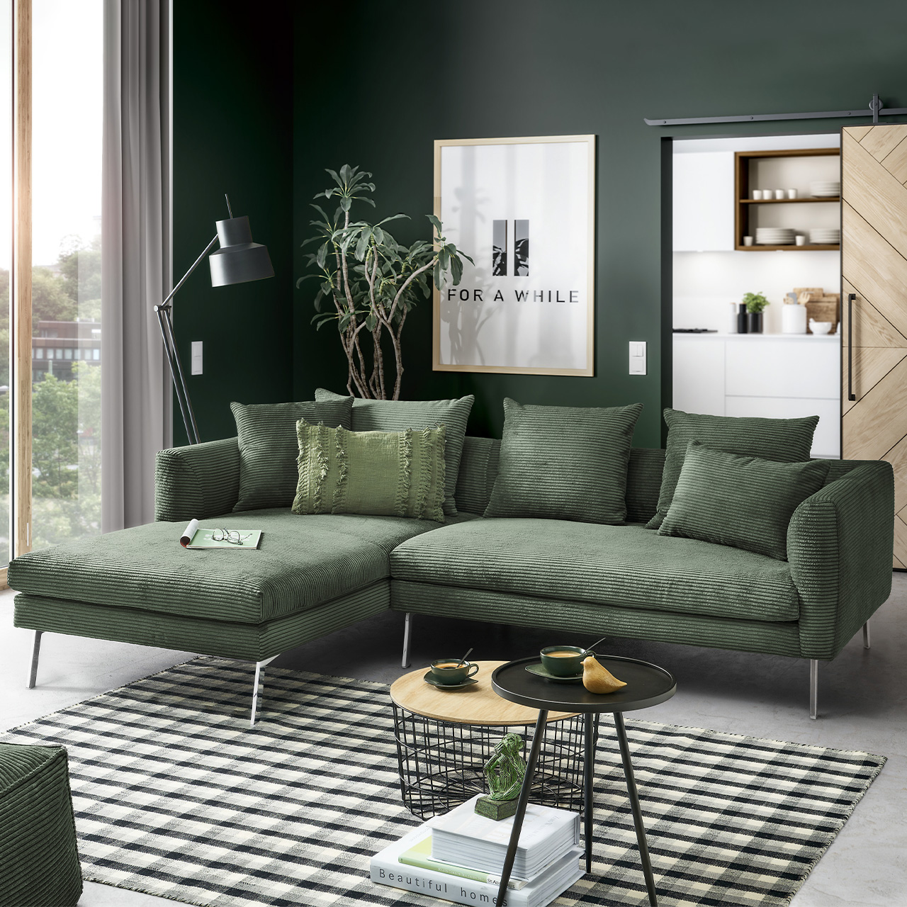 Cord Ecksofa Avola