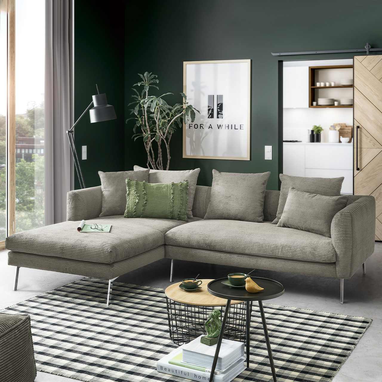 Cord Ecksofa Avola