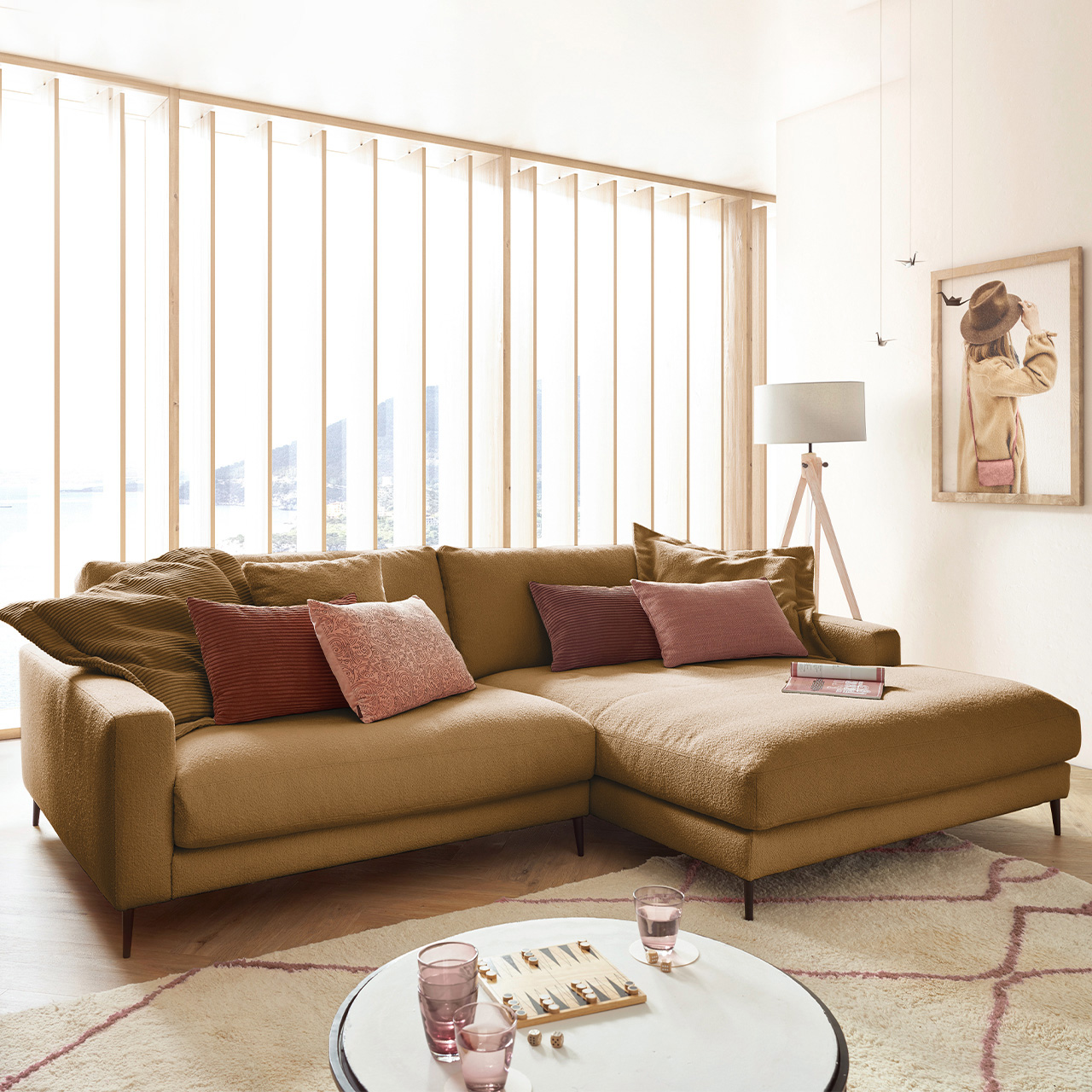 Bouclé Ecksofa TL 2289 Bouclé Ecksofa TL 2289