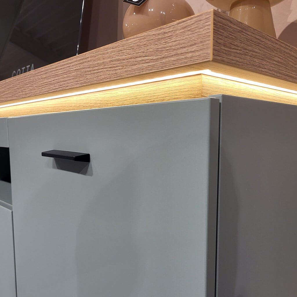 Wohnwand Monty mit Beleuchtung