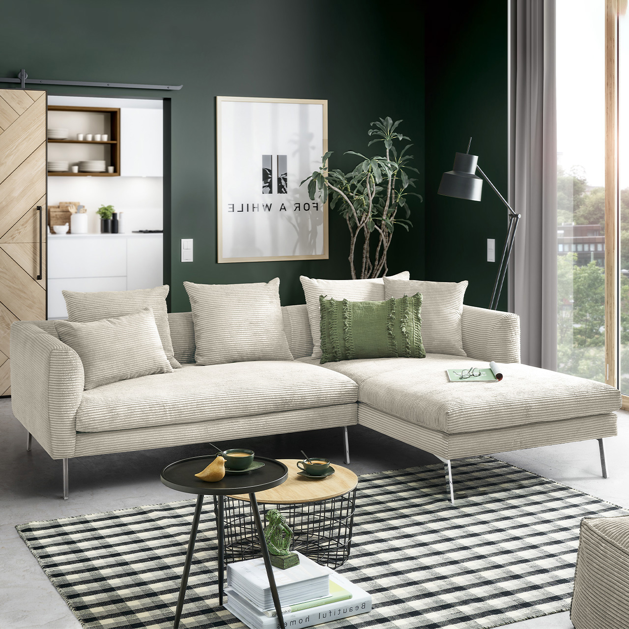 Cord Ecksofa Avola