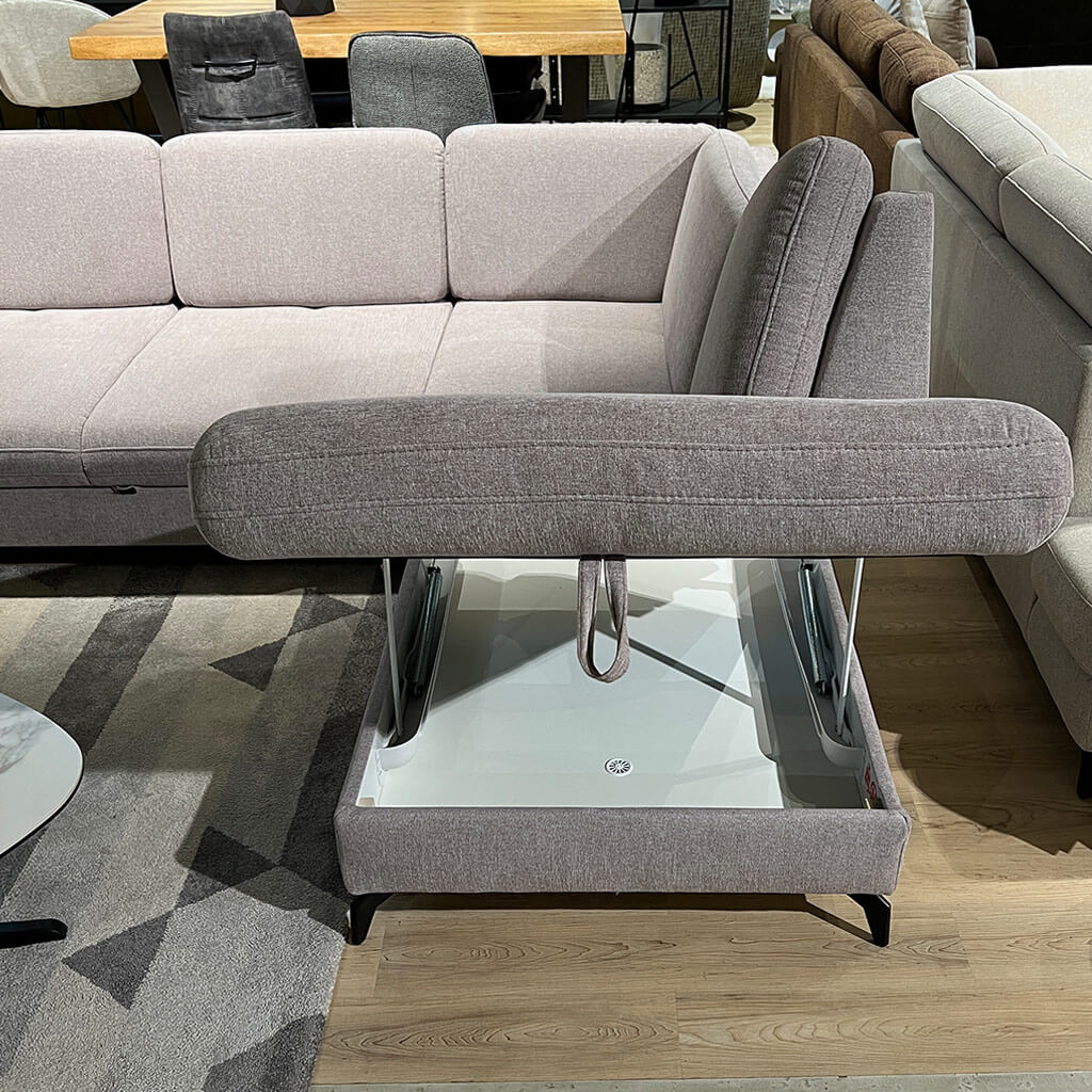 Wohnlandschaft U-Form Melrose Funktionssofa