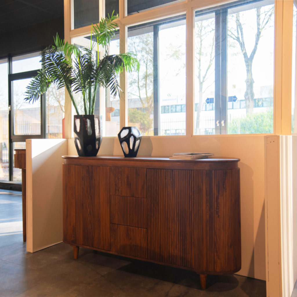 Wooden Art Sideboard Mangoholz
