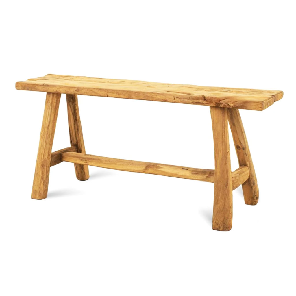 Erste Liebe Möbel Gartenbank Teak Natur