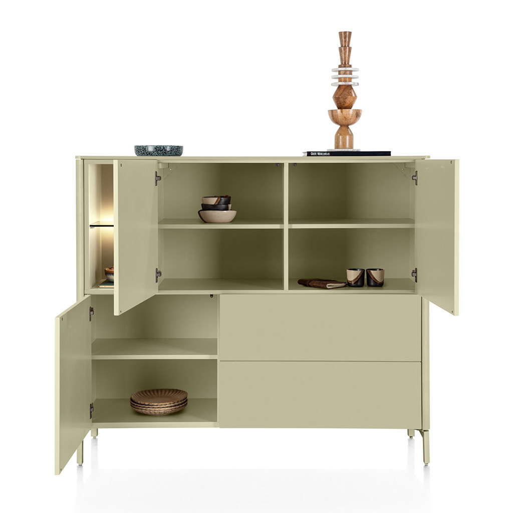 xooon Highboard Trentino Olive