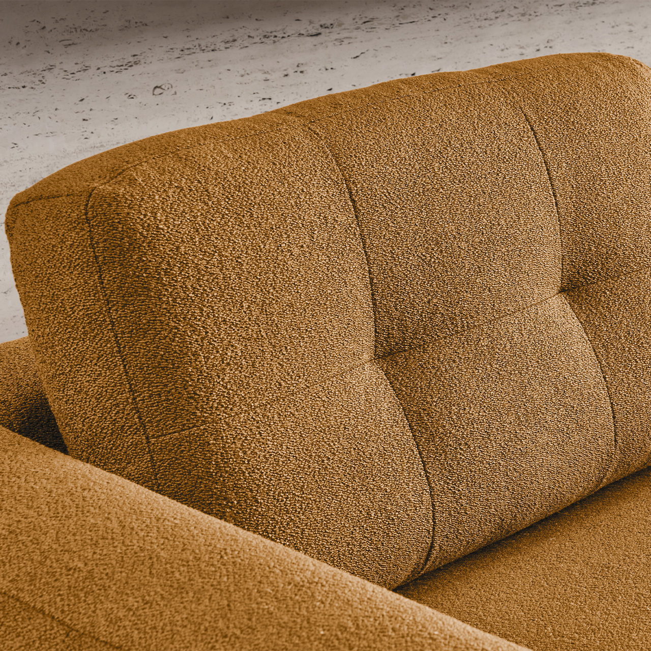 Bouclé Ecksofa SK 3025