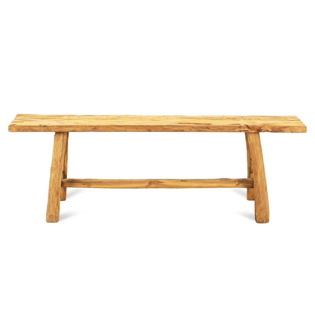 Erste Liebe Möbel Gartenbank Teak Natur