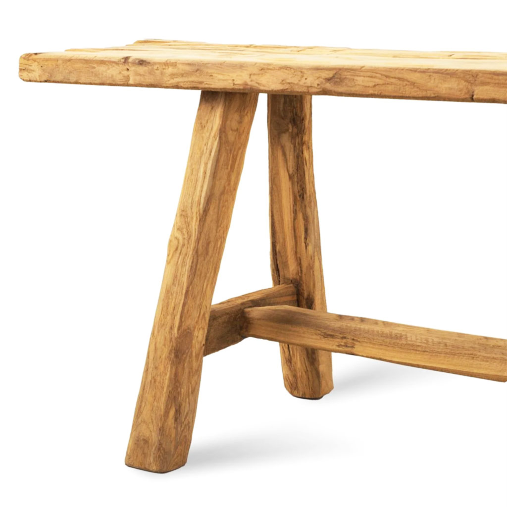 Erste Liebe Möbel Gartenbank Teak Natur