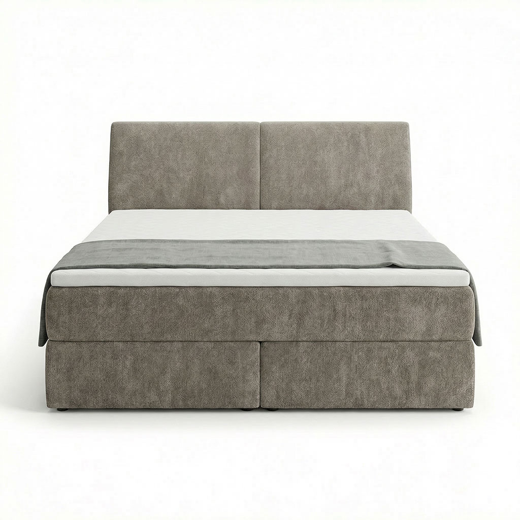 Karlskrona Boxspringbett Smart Greige