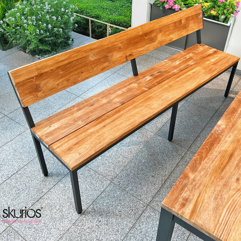 Zebra Bank Alex 7181 Metall/Teak Zebra Bank Alex 7181 Metall/Teak